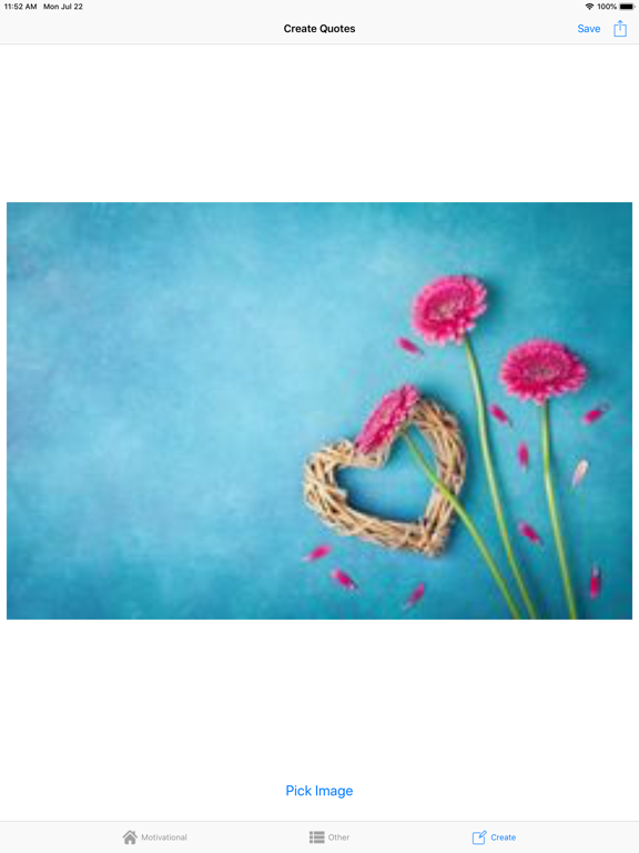 Daily Motivational Quotes iPad screenshot 5 - Lifestyle app