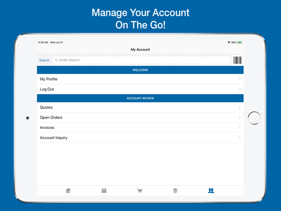 HVAC MobileSales iPad screenshot