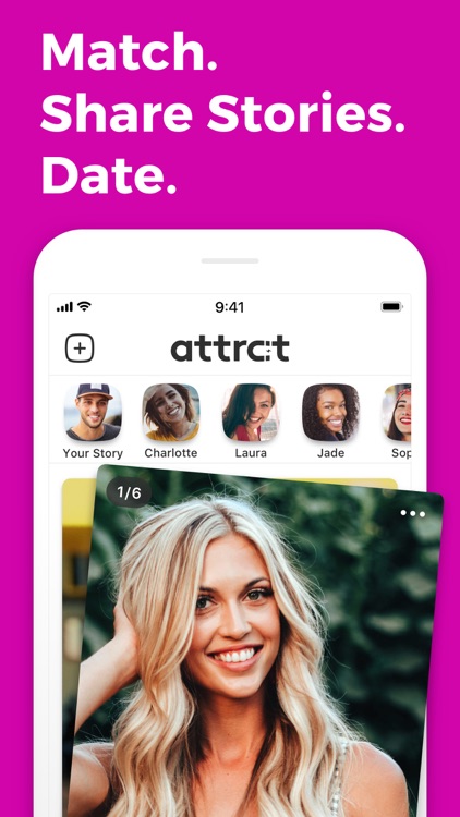 Attrct - The Story Dating App screenshot-0