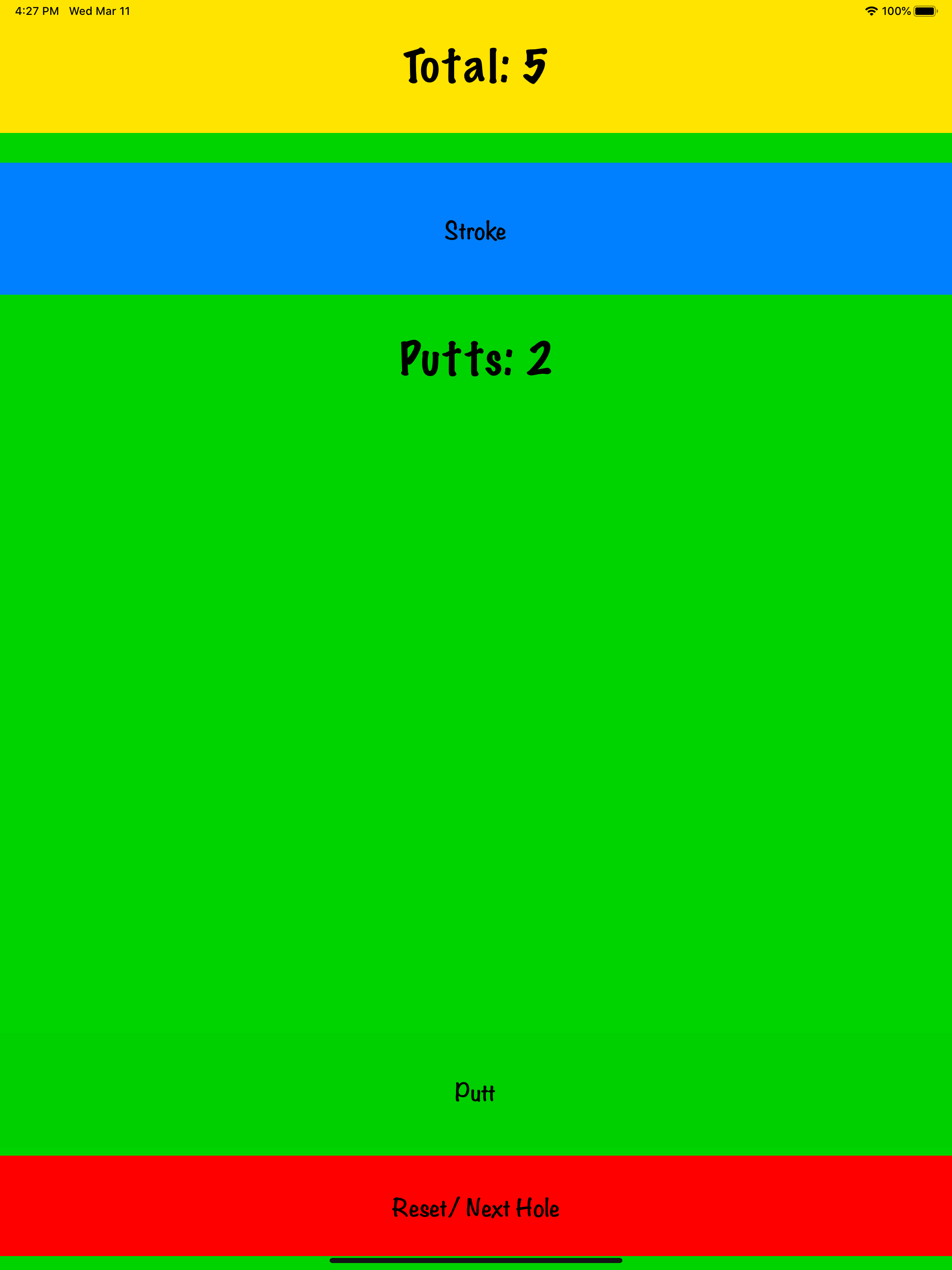 My Simple Golf Score screenshot 5