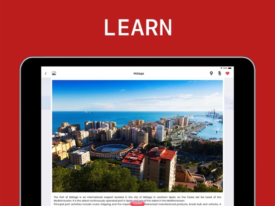 Malaga Travel Guide . iPad screenshot 5 - Navigation app