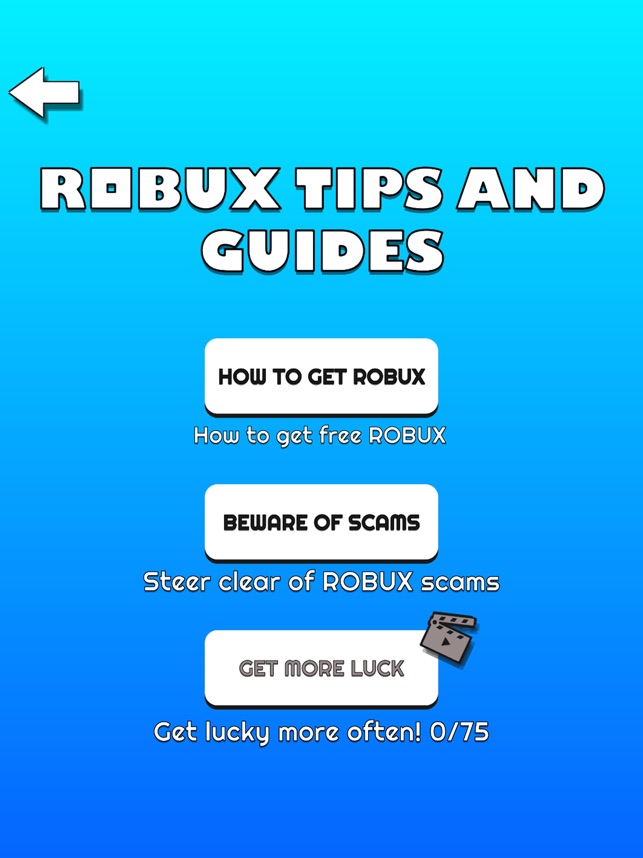 Tips for get free Robux for game Roblox