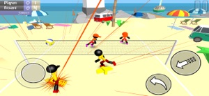 Stickman Beach Volleyball screenshot #5 for iPhone