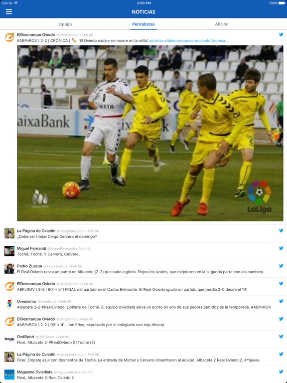 Screenshot #4 pour Real Oviedo - Noticias y Goles