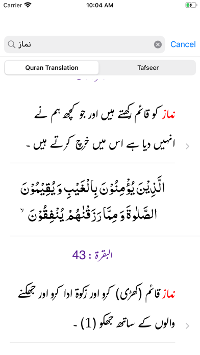 Screenshot #3 pour Siraj ul Bayan Tafseer - Quran