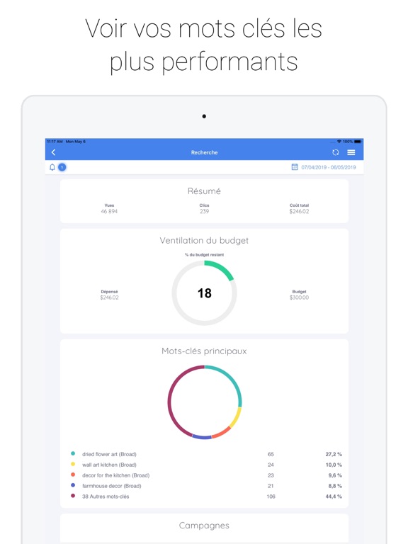 Screenshot #6 pour My Site Analytics