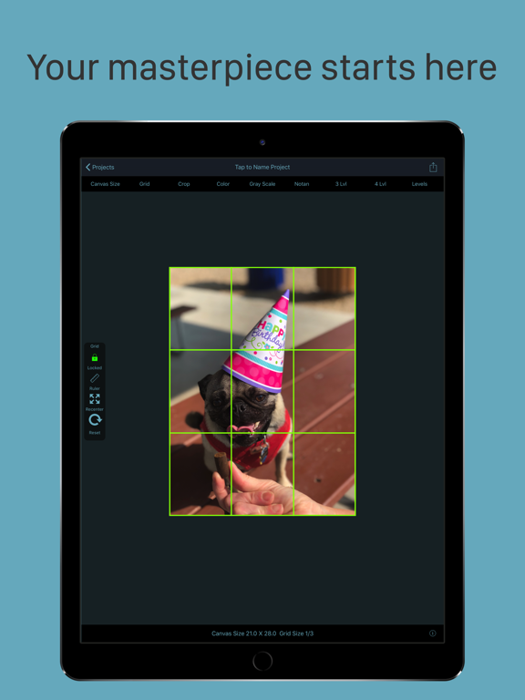 Screenshot #4 pour Grid Painter