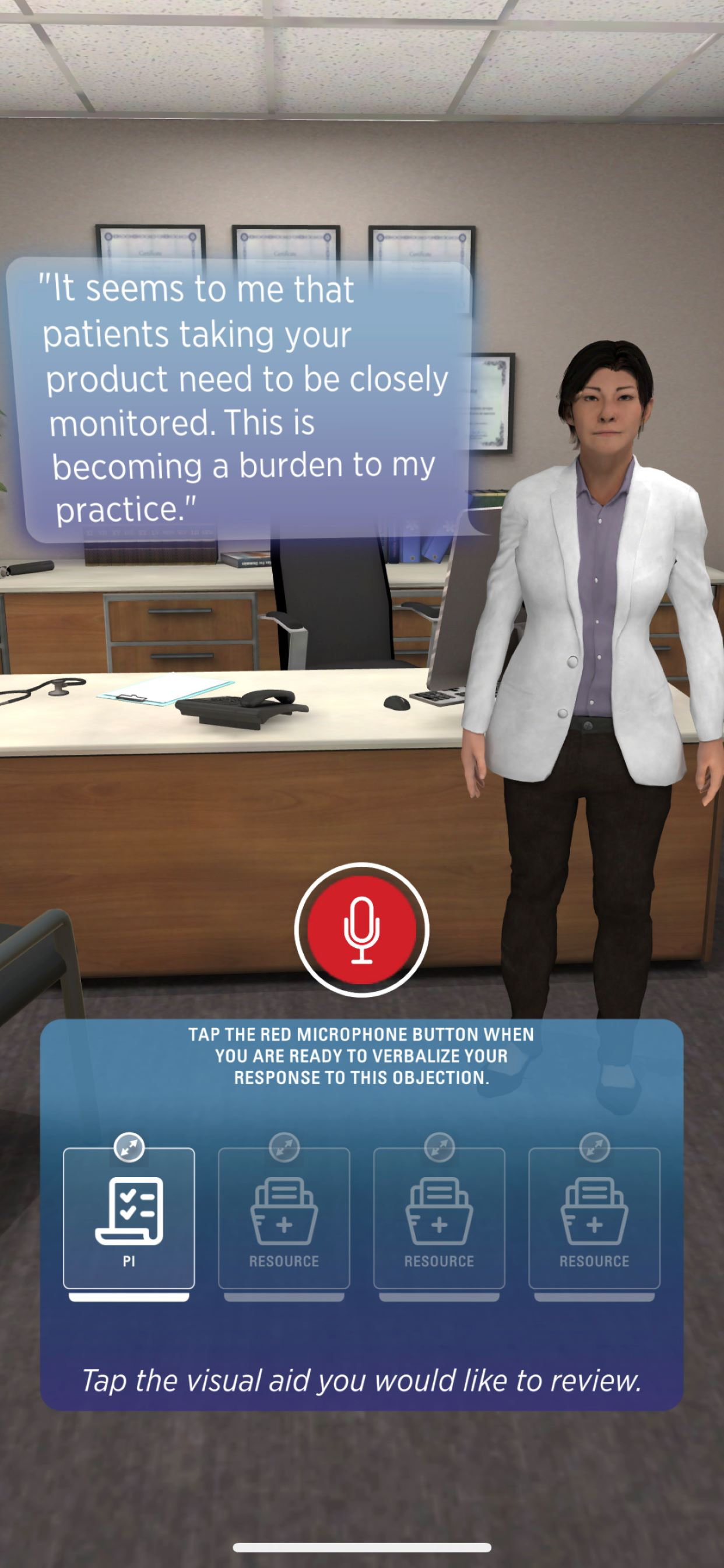 AR Sales Simulator