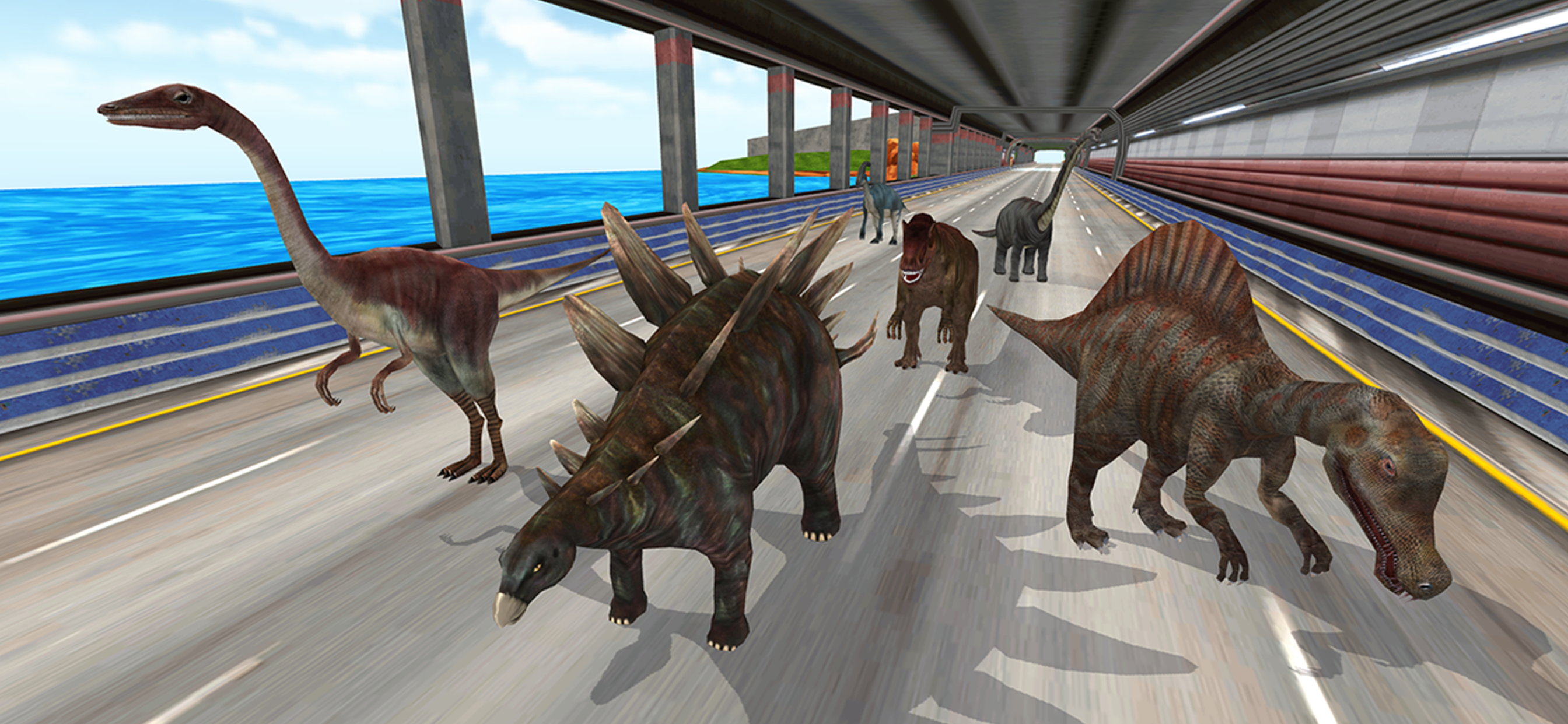 Dinosaur Racing Dino Games screenshot 4
