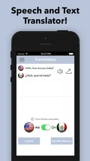 traductor de ingles a español iphone screenshot 1