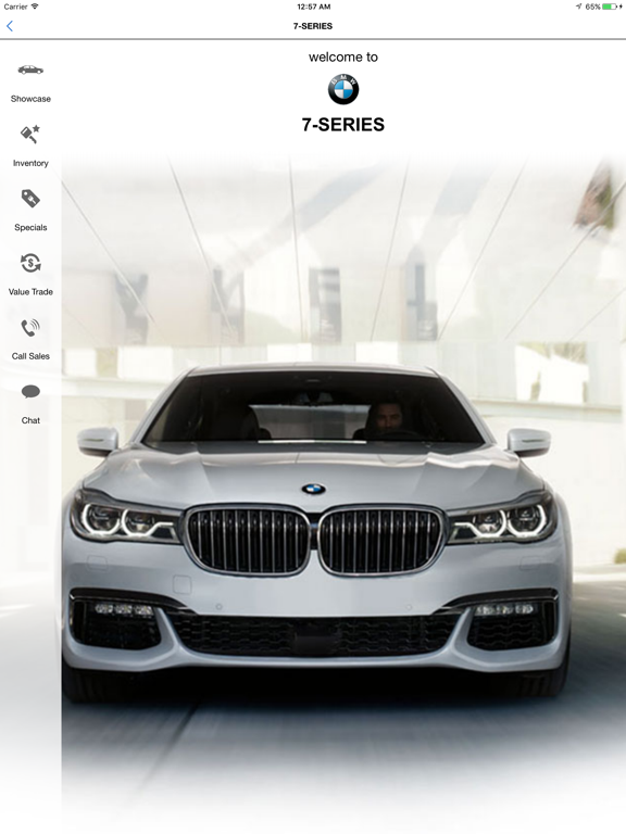 BMW of Arlington iPad screenshot 2 - Shopping app