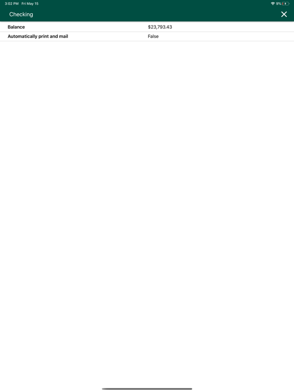 Checkrun iPad screenshot 4 - Finance app