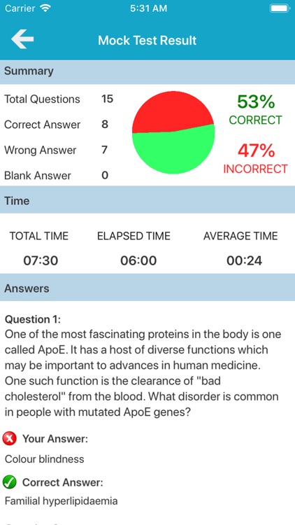 Medical Biochemistry Quiz screenshot-6