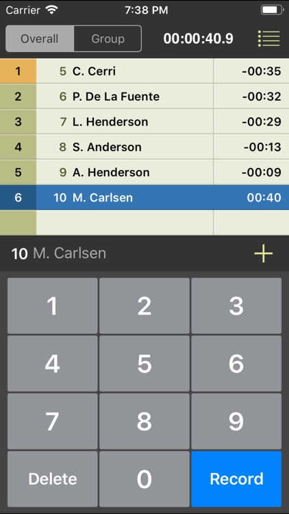 RaceSplitter — Race Timer screenshot-3