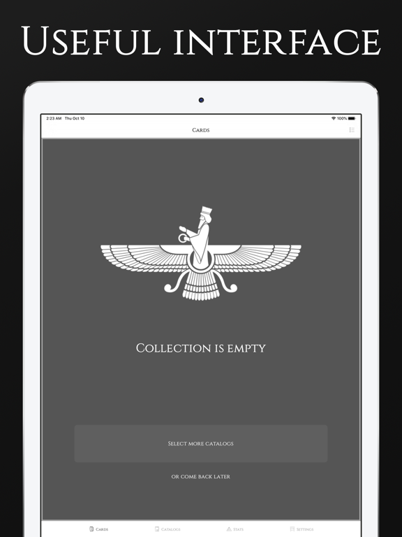 Annunaki - English flashcards iPad screenshot 6 - Education app