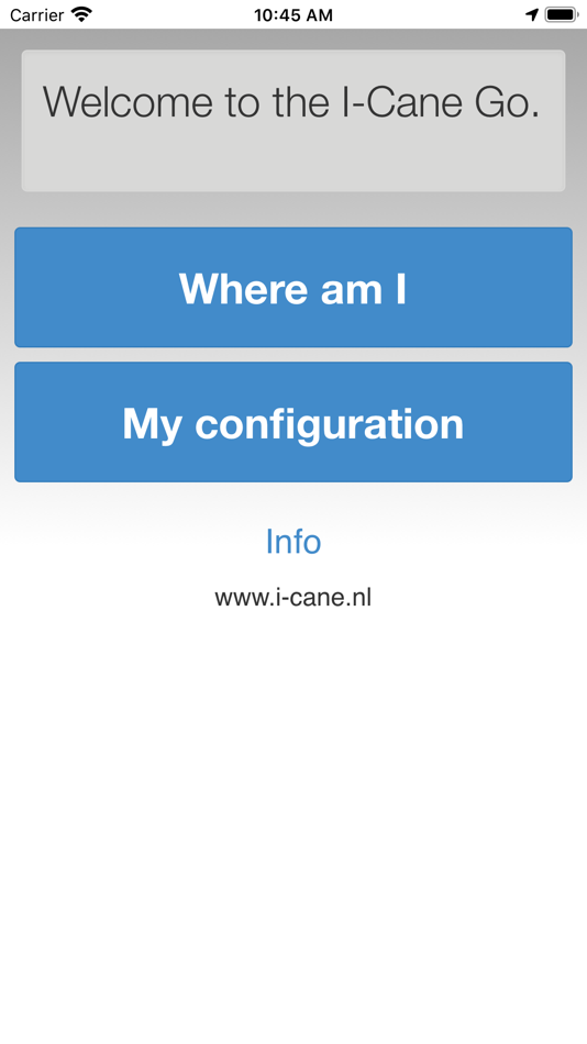 #1. I-Cane GO (iOS) 由: I-Cane