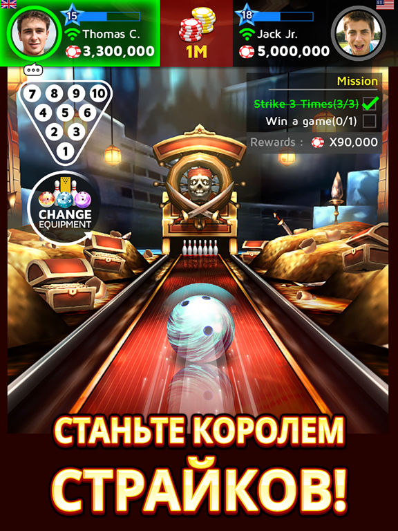 Bowling King для iPad