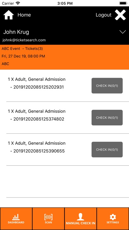 TicketSearch Scanning App screenshot-3