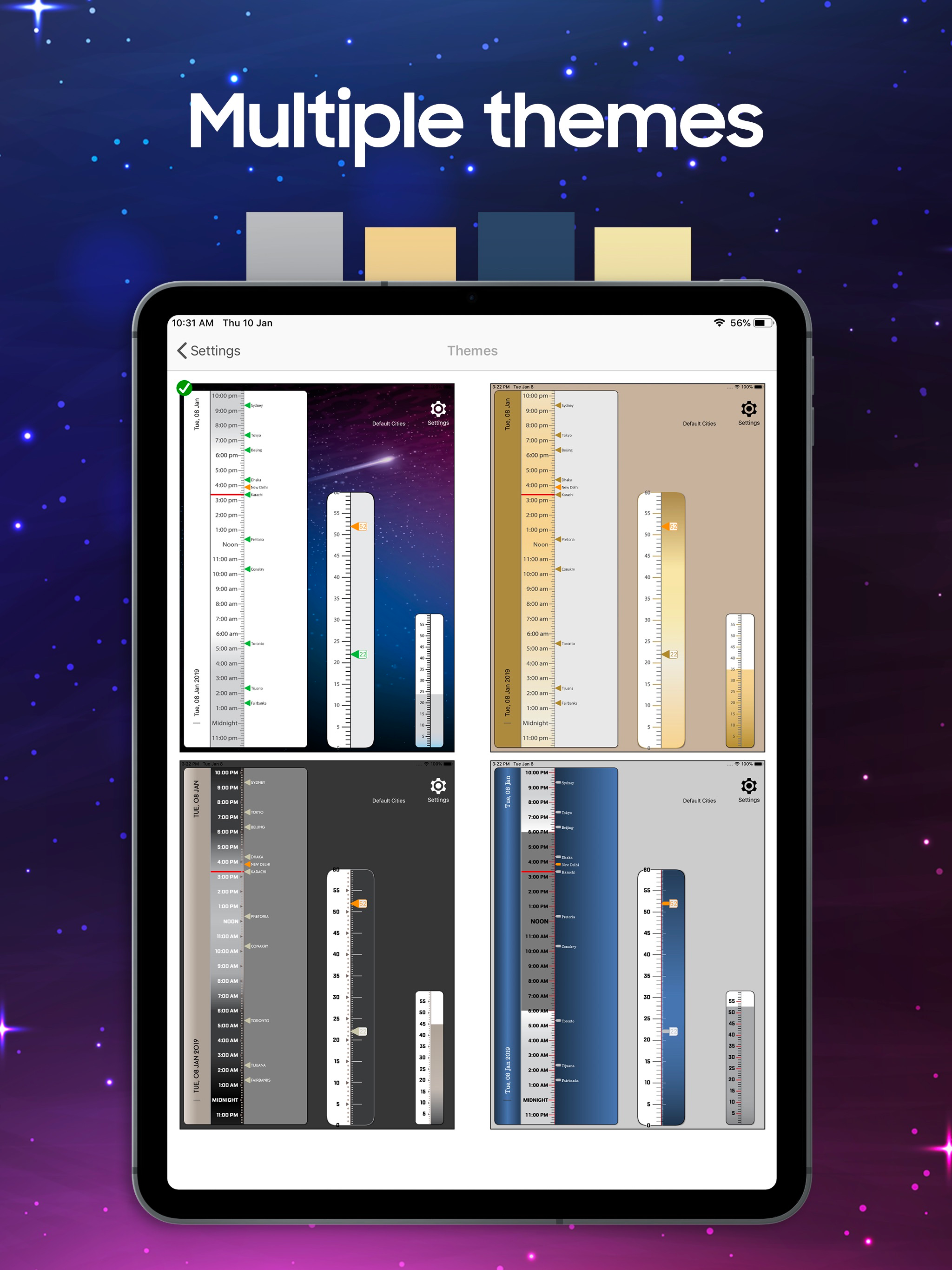 Time Glance — World Clock