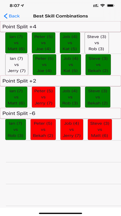 Pool League Statistics iPhone screenshot