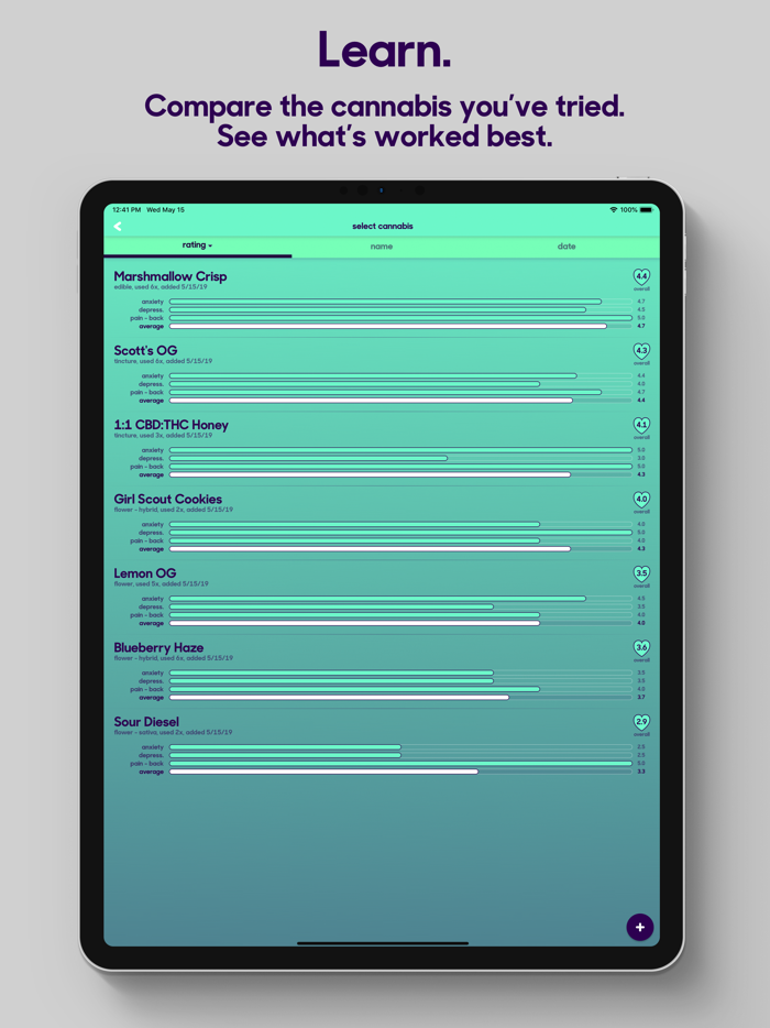 releaf app - cannabis tracking