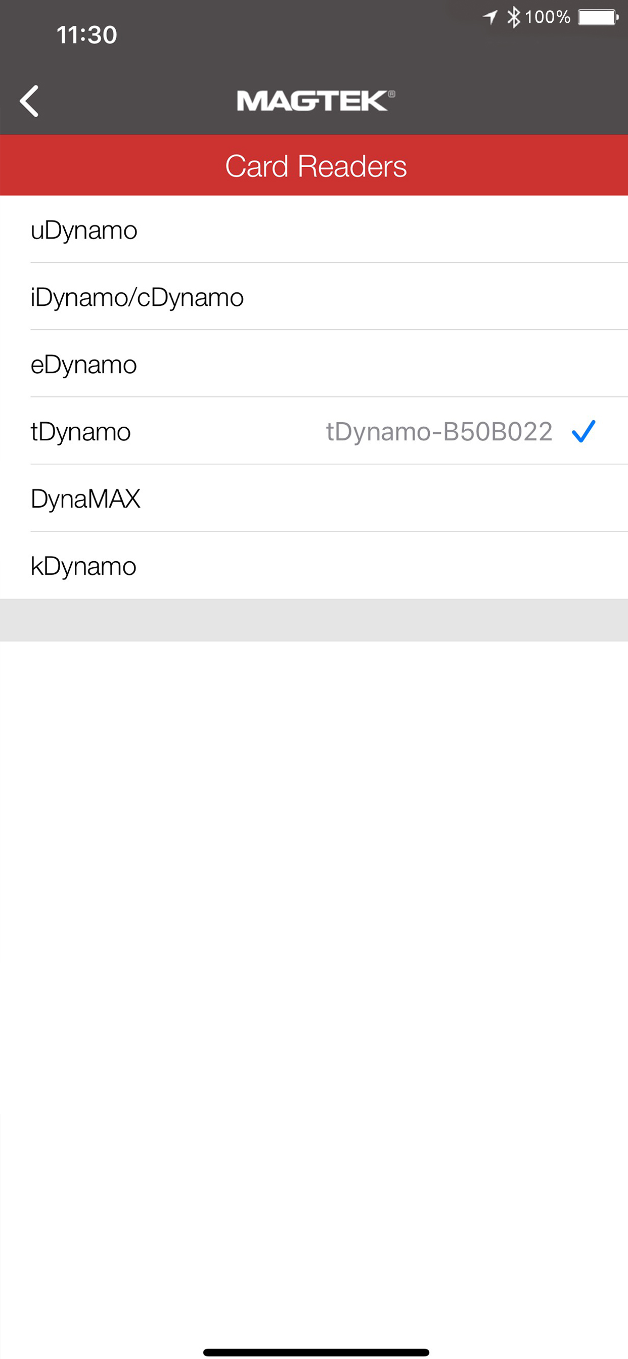 MagTek Reader Configuration