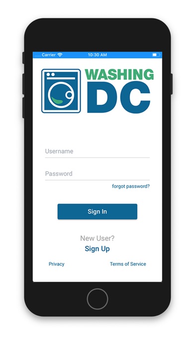 Washing DC Laundry Pickup Screenshot