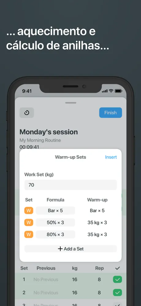 Strong Workout Tracker Gym Log