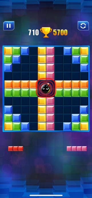 ブロックパズル - 古典的テトリスブロックパズルゲーム スクリーンショット2