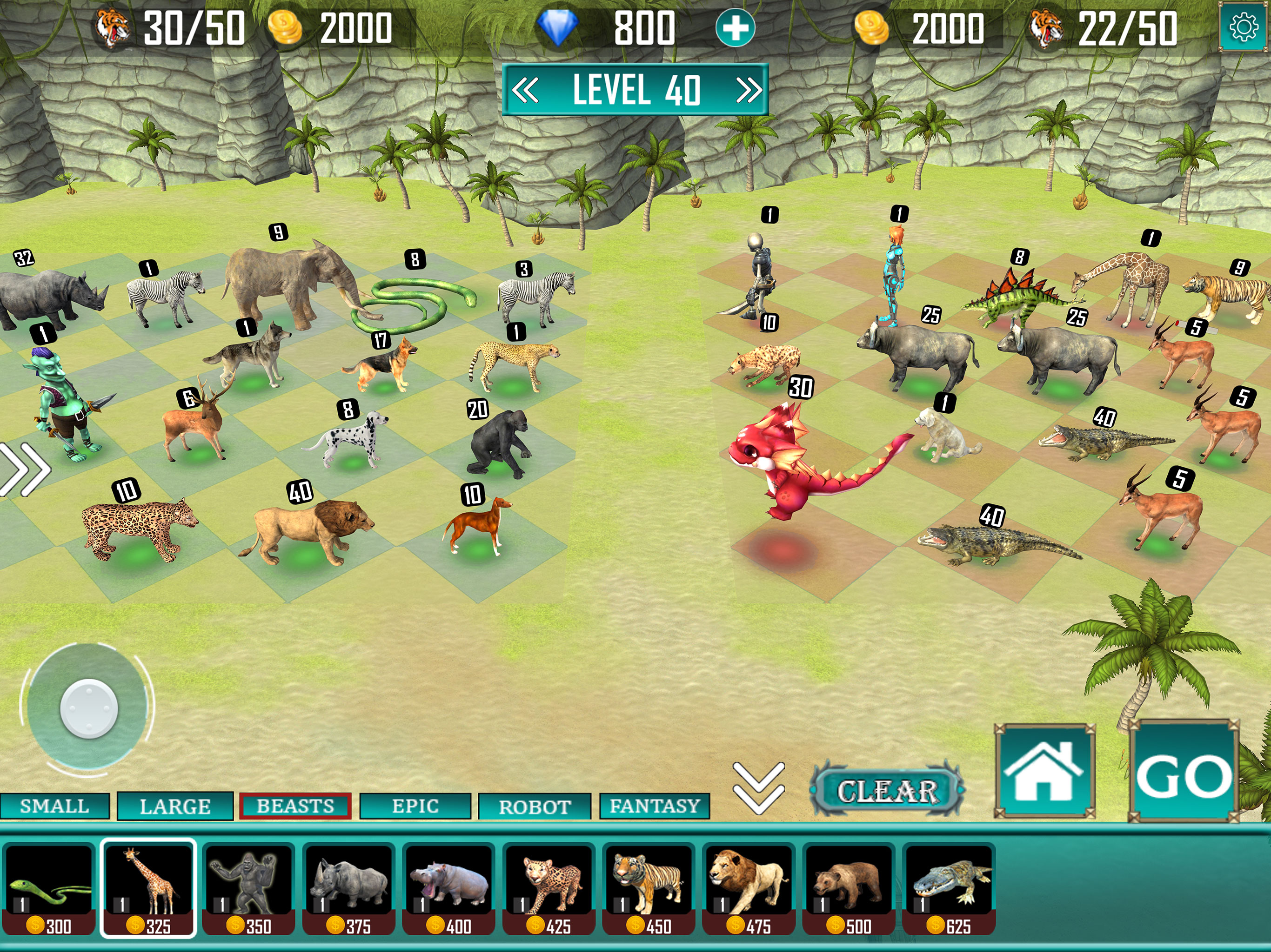 Wild Animal Beast Battle Game screenshot 12