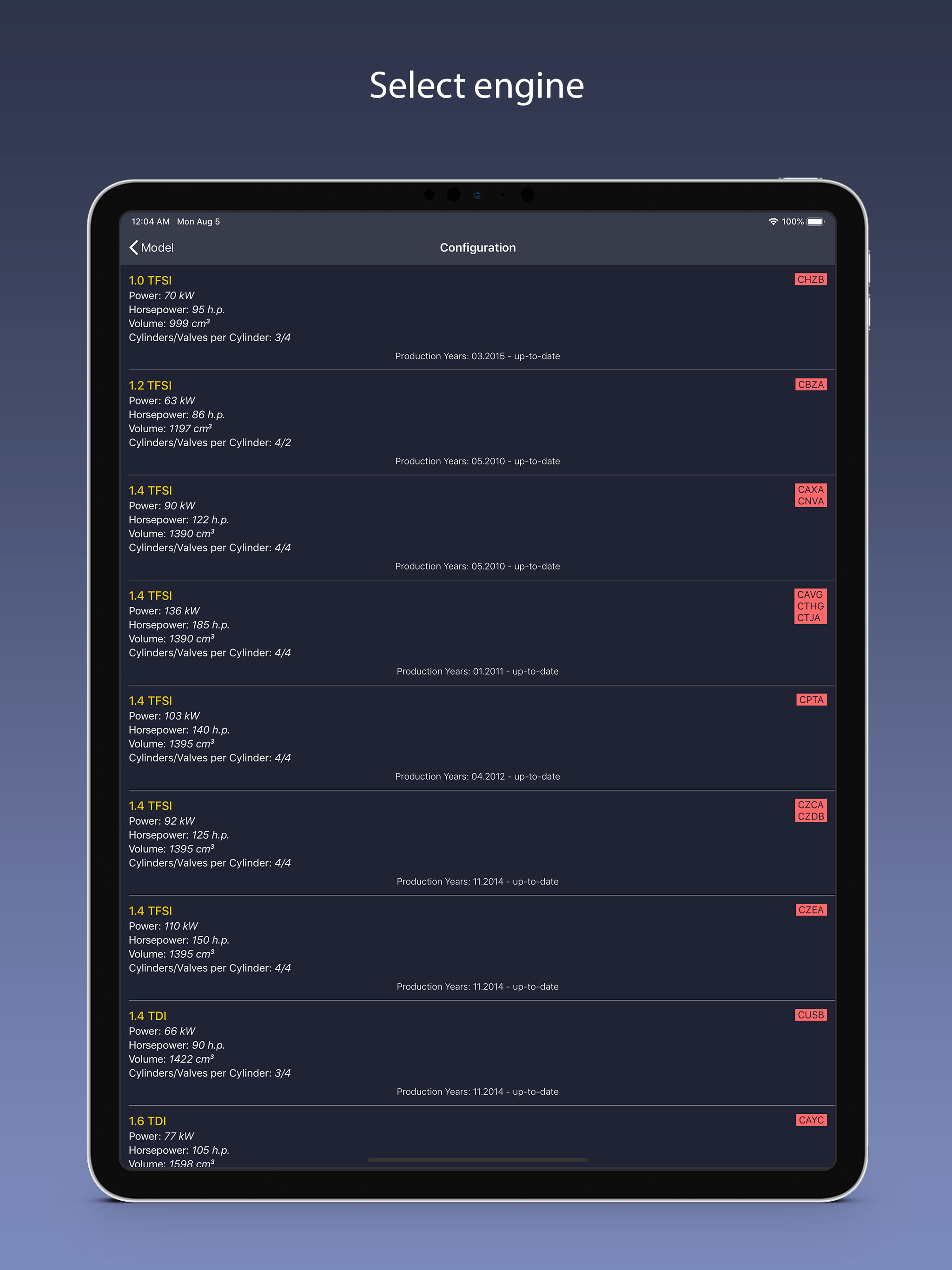 TechApp for Audi screenshot 7