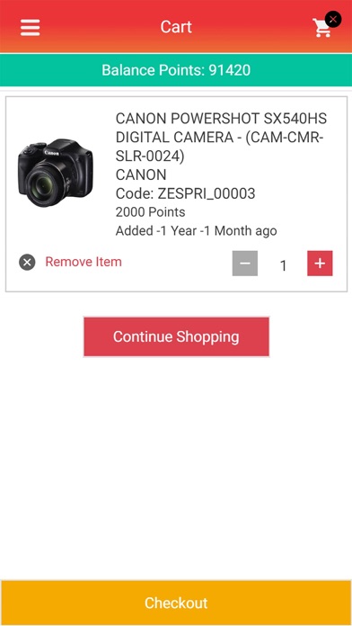 App screenshot