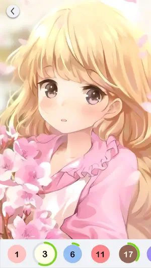 Anime Paint - Color By Number screenshot 6