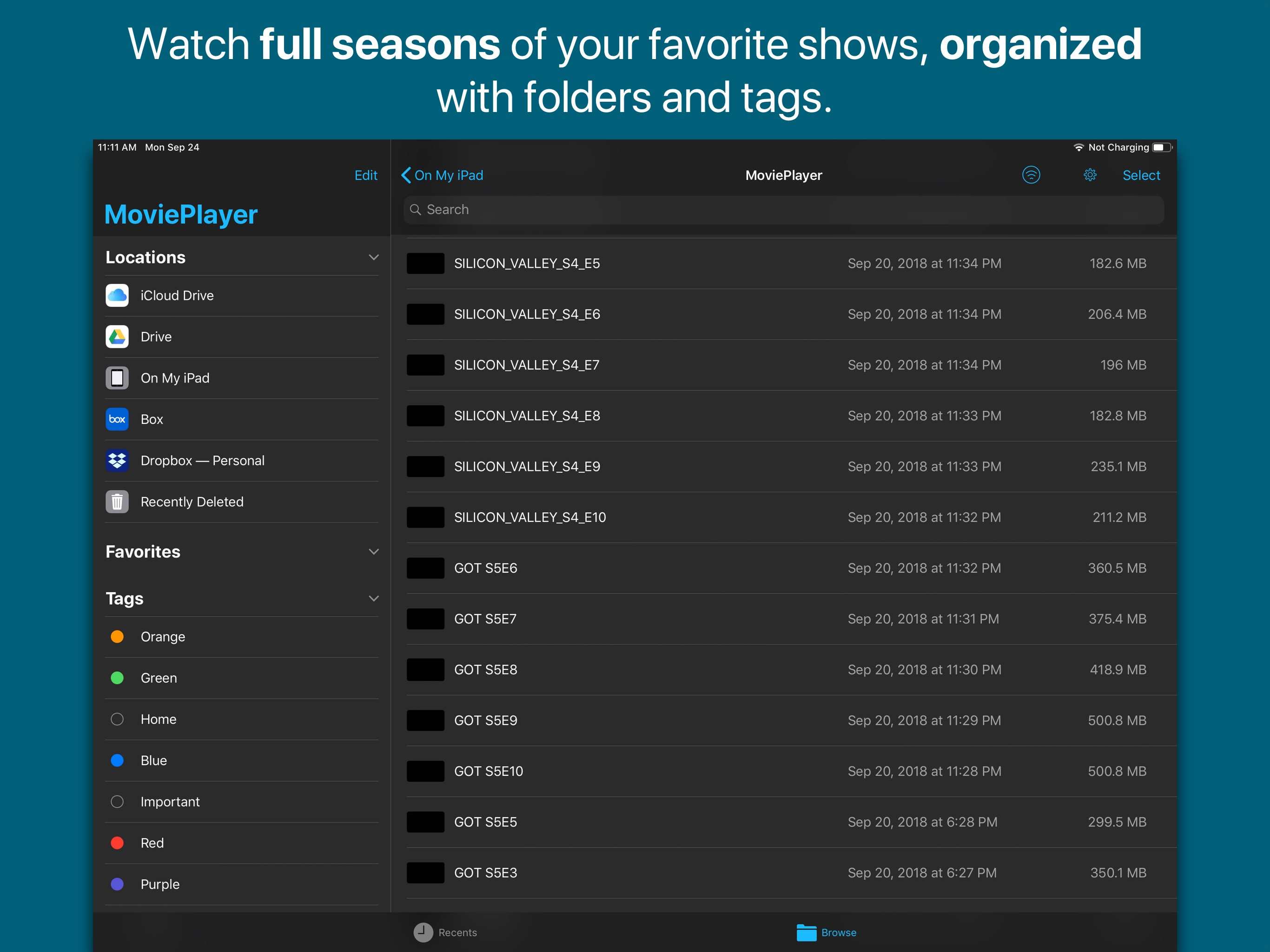 WiFi Movie Player