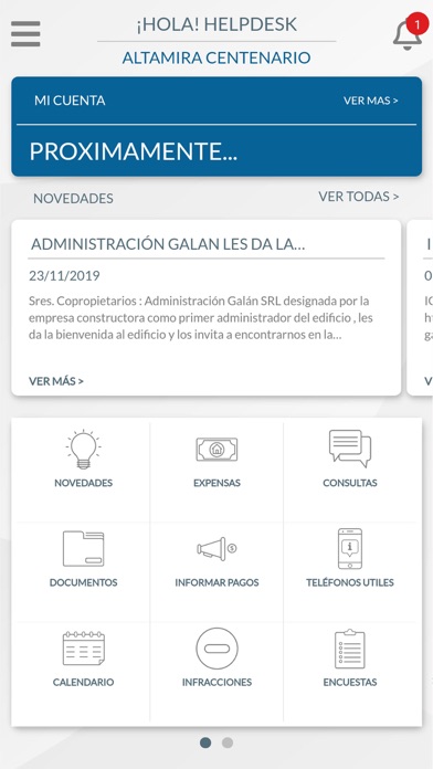 Administracion Galan Screenshot