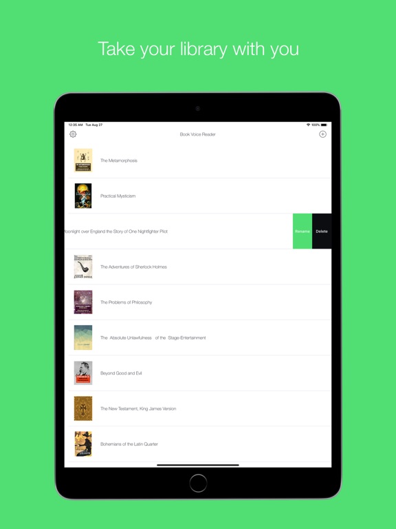 Screenshot #4 pour EPUB Aloud Reader Pro