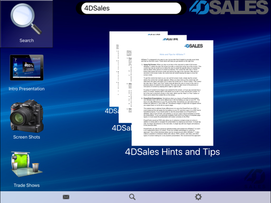 Screenshot #6 pour 4DSales App