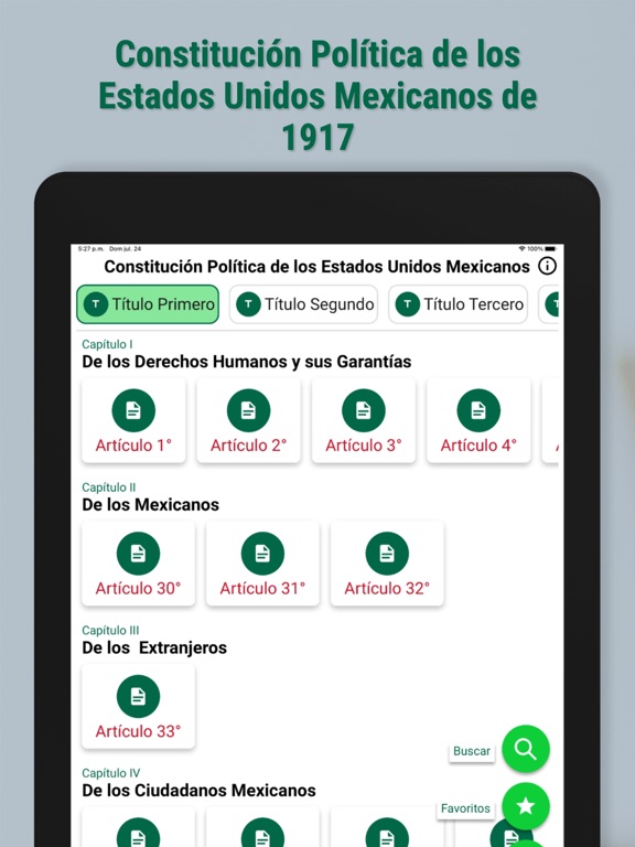 Constitución Mexicana