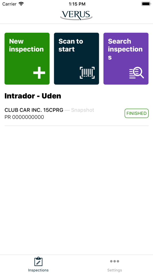 #1. Verus Inspections (iOS) 由: Verus Valuations Ltd