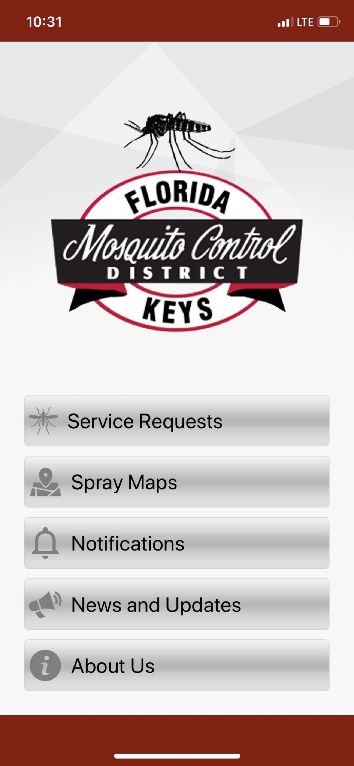 FL Keys Mosquito Notifications