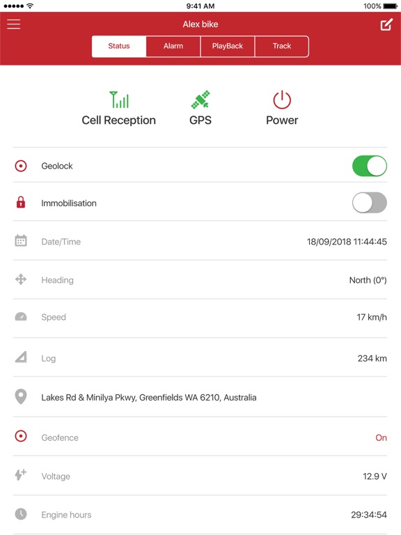 Bike-Safe iPad screenshot 5 - Navigation app