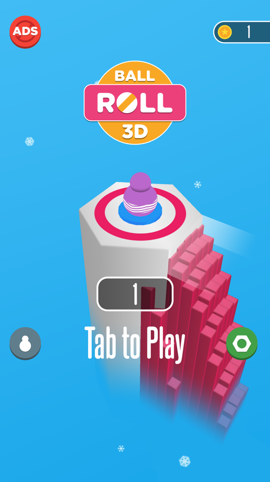 #1. Ball Rolling 3D (iOS) 由: Omer Bashir