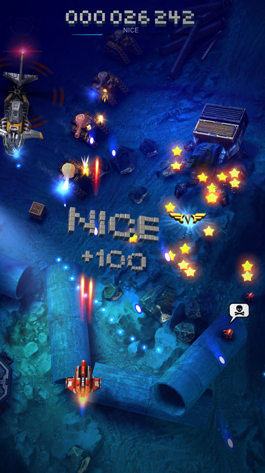 #4. Sky Force Reloaded (iOS) By: Infinite Dreams Inc.