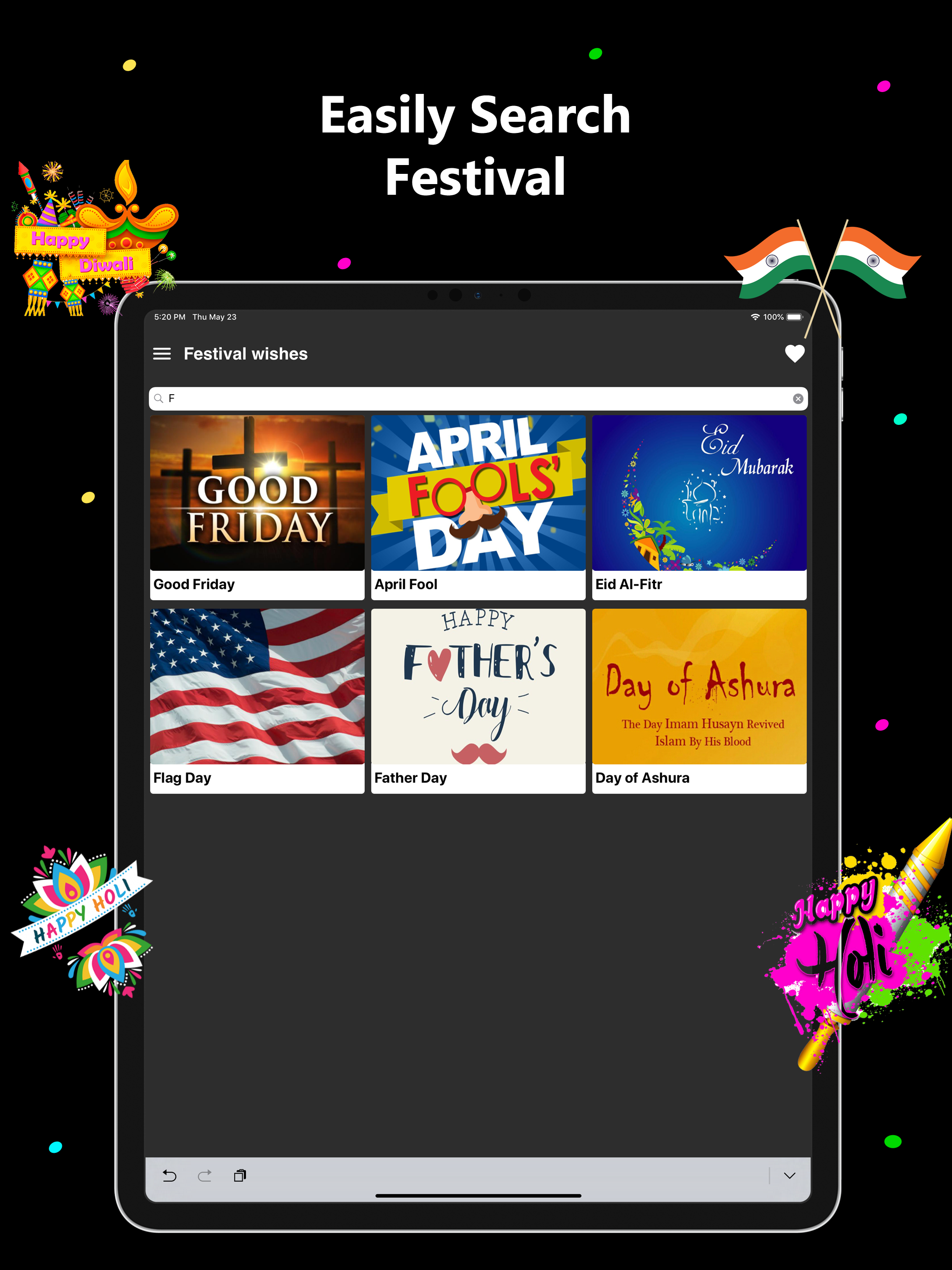 Festival Wishes - Daily Wishes screenshot 13