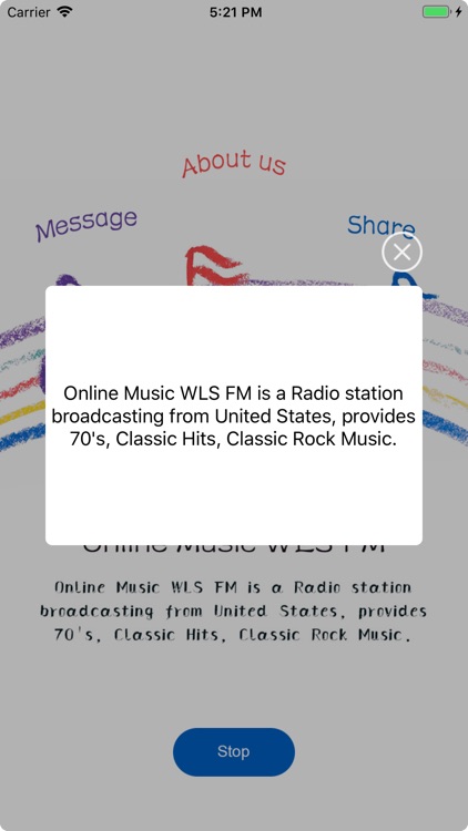 Online Music WLS FM screenshot-3