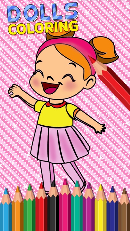 Fashion Doll Color Book