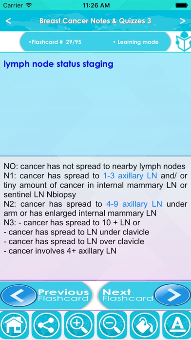 Screenshot #3 pour Breast Cancer Test Bank : Q&A