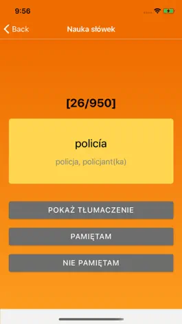 Game screenshot Hiszpański 1000 słówek apk