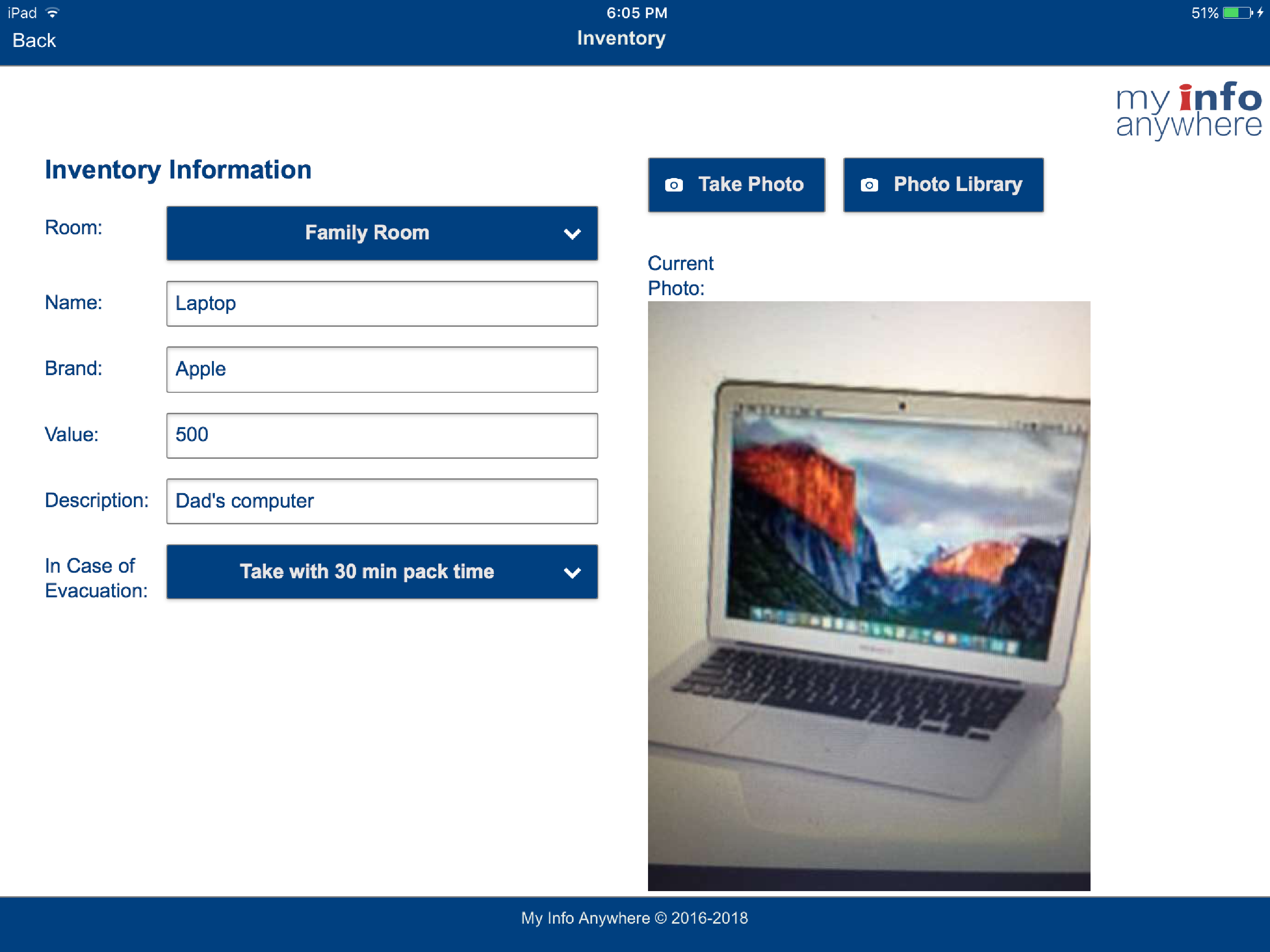 My Info Anywhere screenshot 10