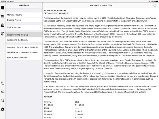 Screenshot #2 for Orthodox Study Bible